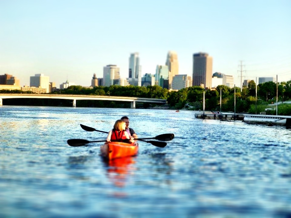 kayak spots twin cities