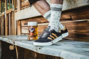 Adidas made a "DPBR" (durable puke and beer repellent) shoe because Oktoberfest