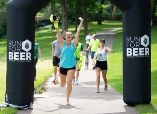 You don't have to be a runner to enjoy the Run For Beer Brewery Running Series (hint: there's free beer)