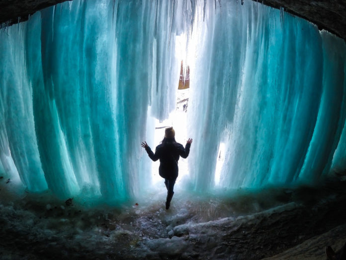 Explore Minnesota's Frozen Waterfalls