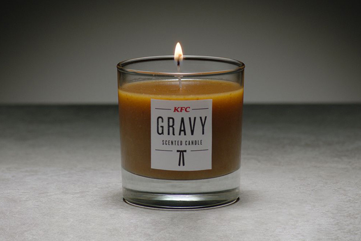 KFC's gravy-scented candle
